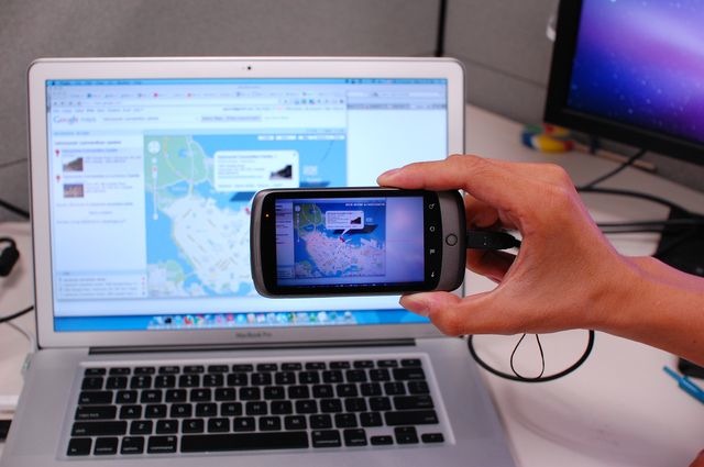 Deep Shot uses camera to move application states between PC, phone | Ars Technica